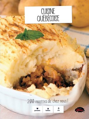 cover image of Cuisine québécoise